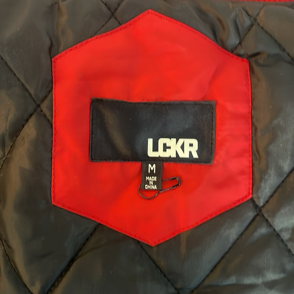 Red Lckr Varsity Jacket - Picture 6 of 7